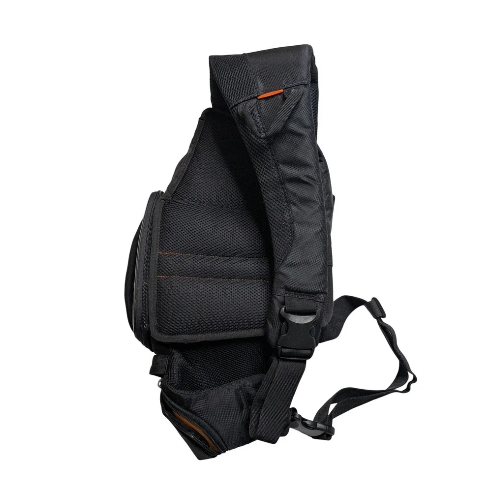 Case Logic 120.581 DSLR Camera Sling Bag SLR Suspension Black Orange EUC